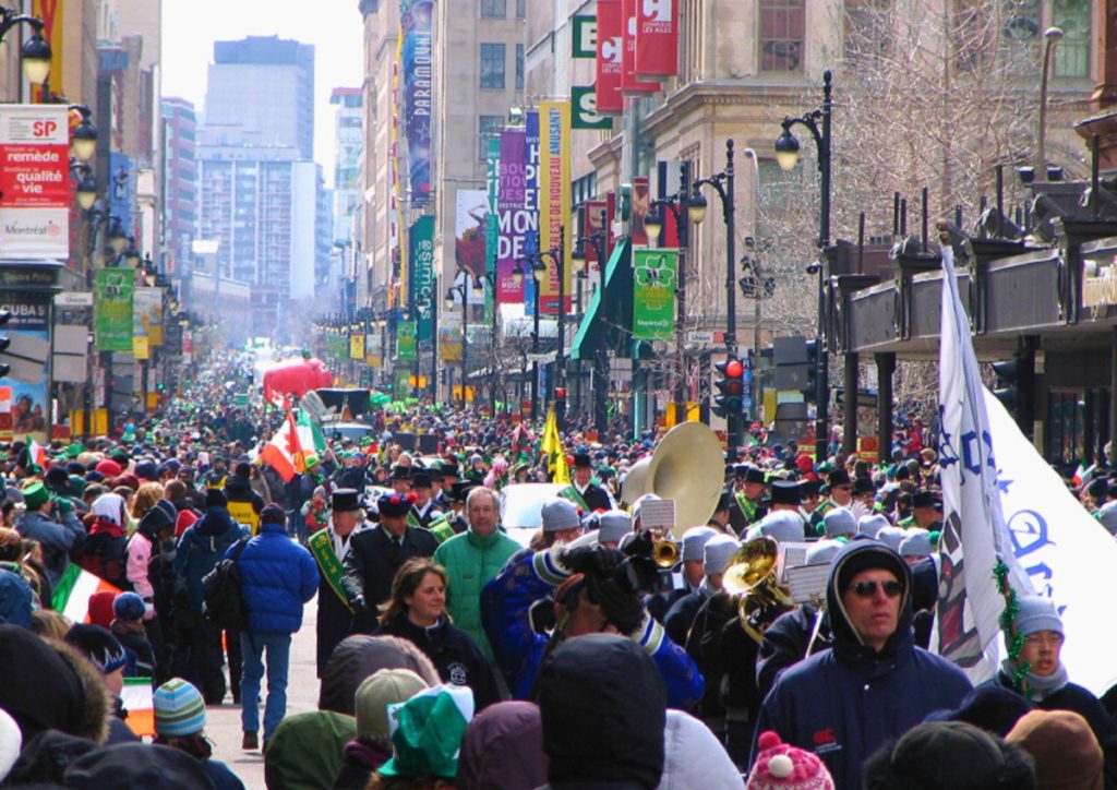 Le défilé de la Saint-Patrick est de retour en grand ce dimanche à Montréal !