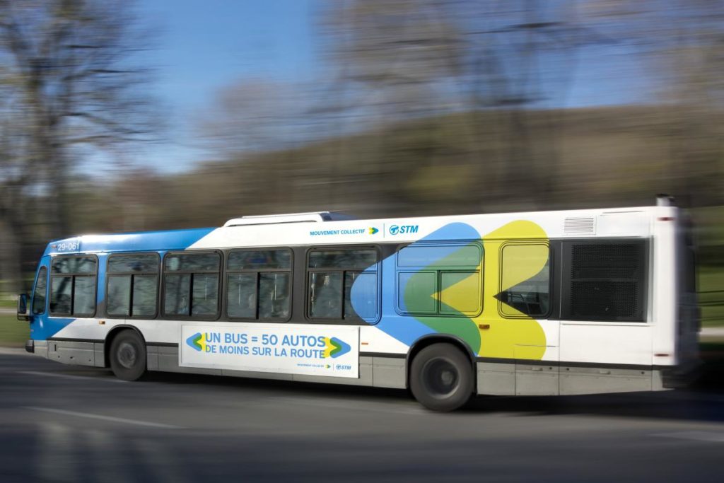 La STM ajoute près de 11 km de voies réservées aux autobus à Montréal