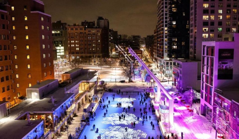 Voici les 7 plus belles patinoires extérieures de Montréal où glisser cet hiver